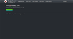Desktop Screenshot of api.shqiperia.com