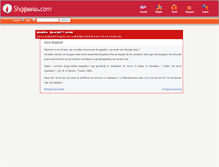 Tablet Screenshot of emra.shqiperia.com