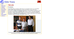 Desktop Screenshot of egea-tirana.shqiperia.com