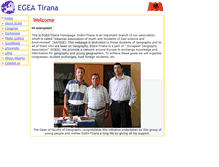 Tablet Screenshot of egea-tirana.shqiperia.com
